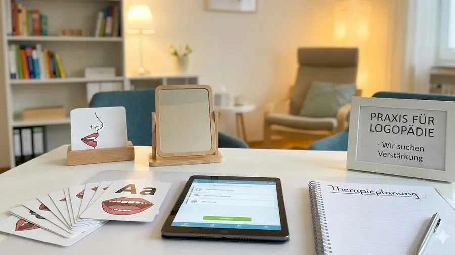 Therapieraum der Praxis für Logopädie Şimşek in Duisburg